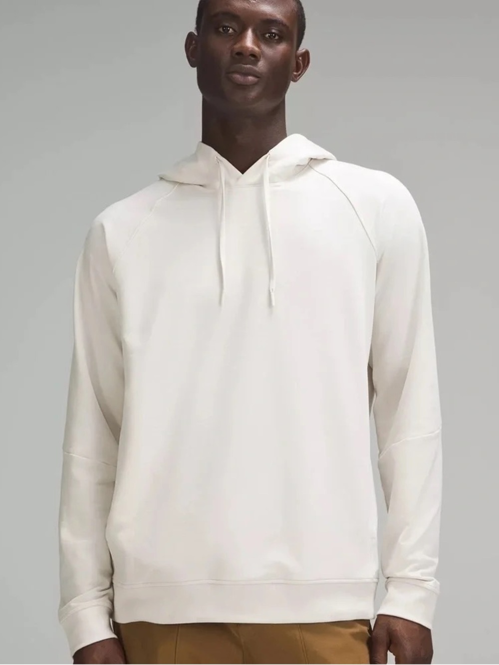 Lululemon City Sweat Pullover Hoodie sweatshirt in cream - size medium